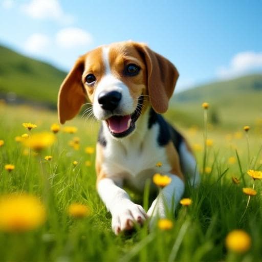 Dog named Benj