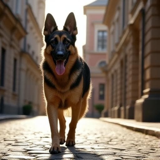 Dog named Benz