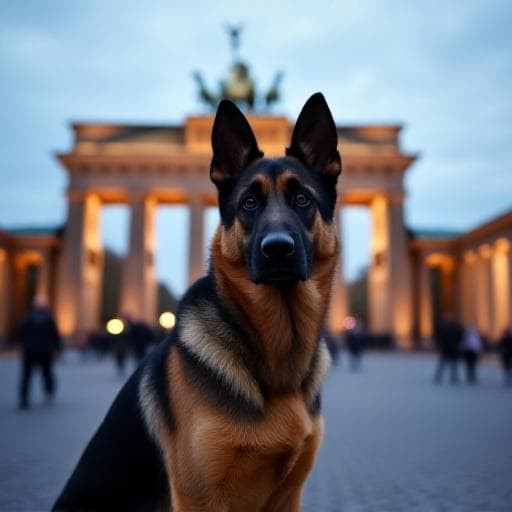 Dog named Berlin