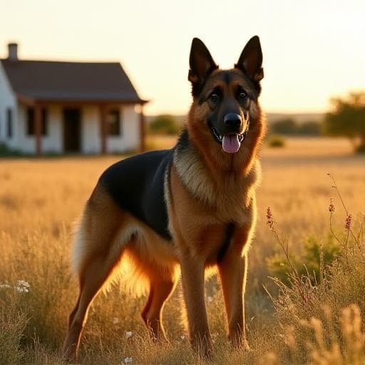 Dog named Bexar