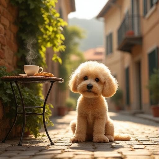 Dog named Biscotto