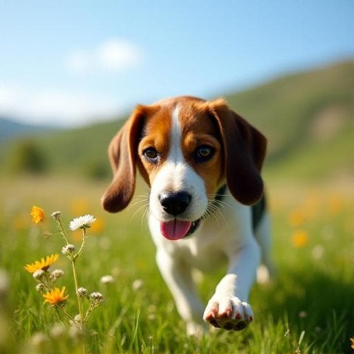 Dog named Biscuit Beagle