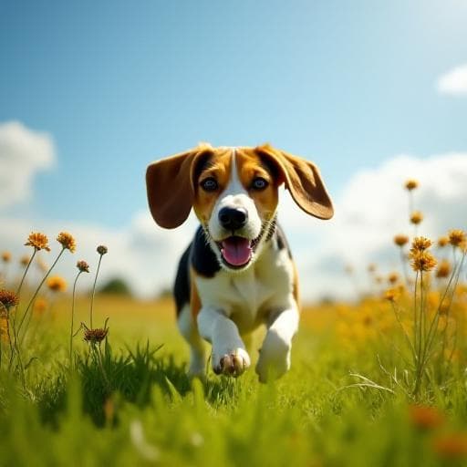 Dog named Bizzy
