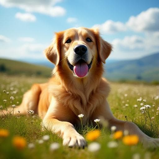 Dog named Blithe
