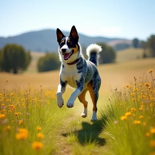 Dog named Bluey
