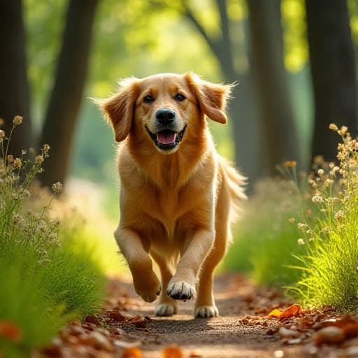 Dog named Bramble