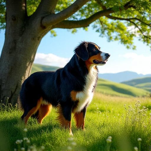 Dog named Breccan