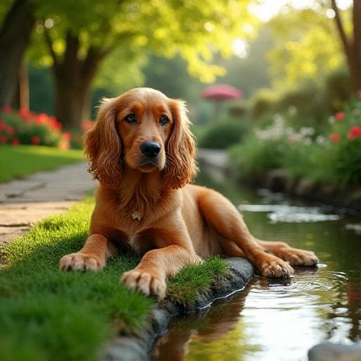 Dog named Bridgit