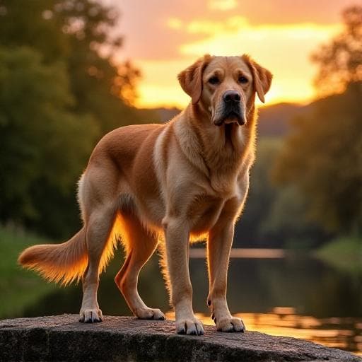 Dog named Brigg