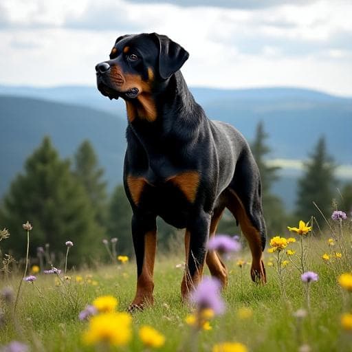 Dog named Brock