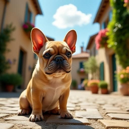 Dog named Brulee