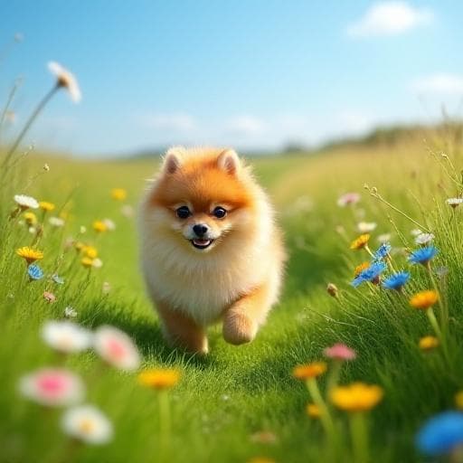 Dog named Bubbles