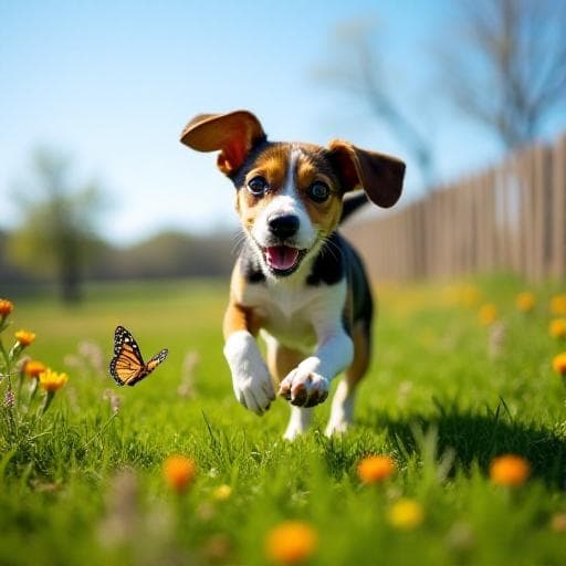 Dog named Bumby