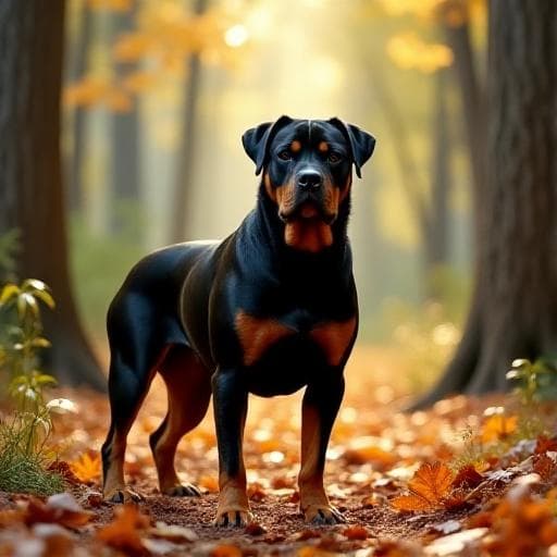 Dog named Burly