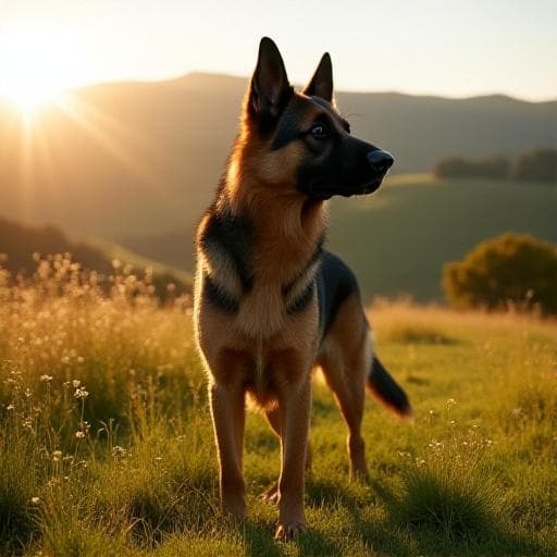 Dog named Burton