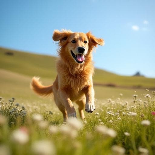 Dog named Butterscotch