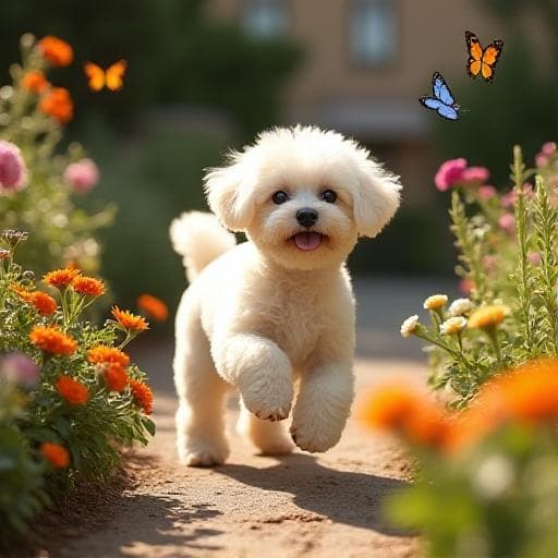 Dog named Caci
