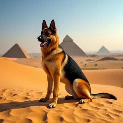 Dog named Cairo