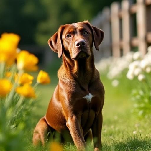 Dog named Caleb