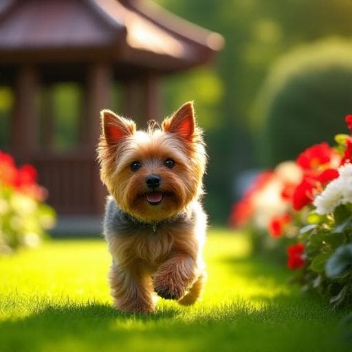Dog named Calinka
