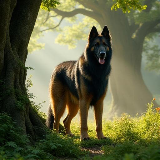 Dog named Callahan