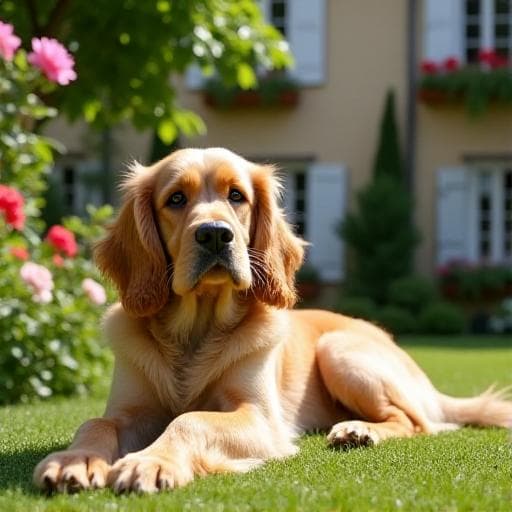 Dog named Camille