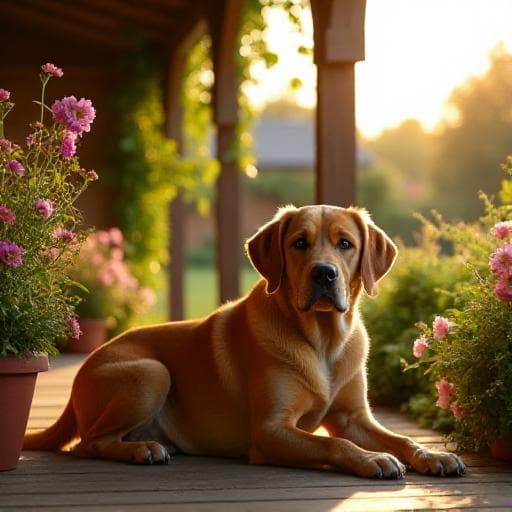 Dog named Canela
