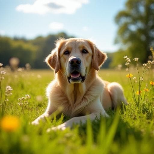 Dog named Caroun