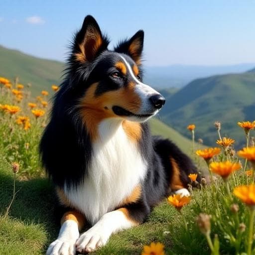 Dog named Cassin