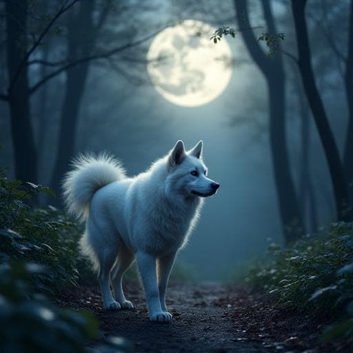 Dog named Chandra