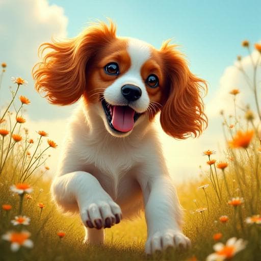 Dog named Chuckles