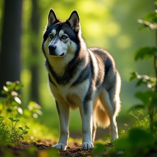 Dog named Ciri