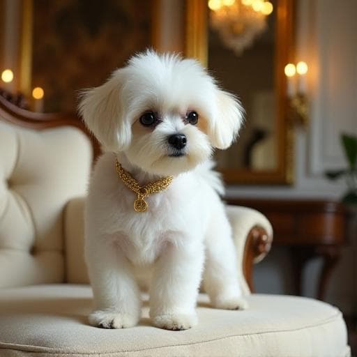 Dog named Coco Chanel