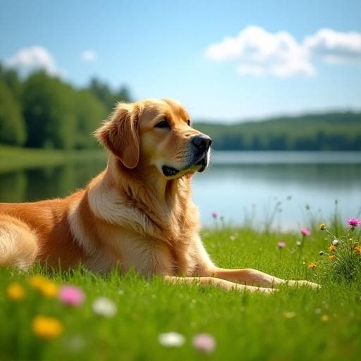 Dog named Comfort