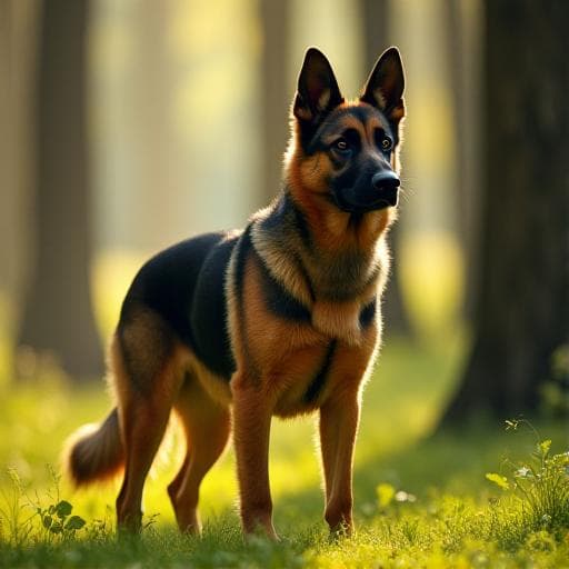 Dog named Commander