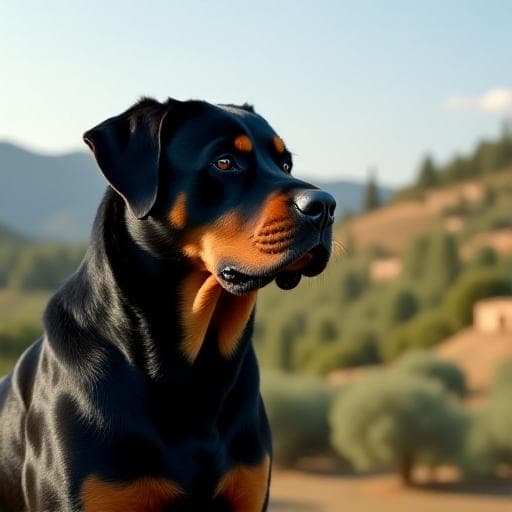 Dog named Corbo
