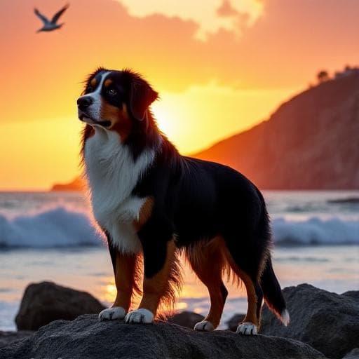 Dog named Cousteau