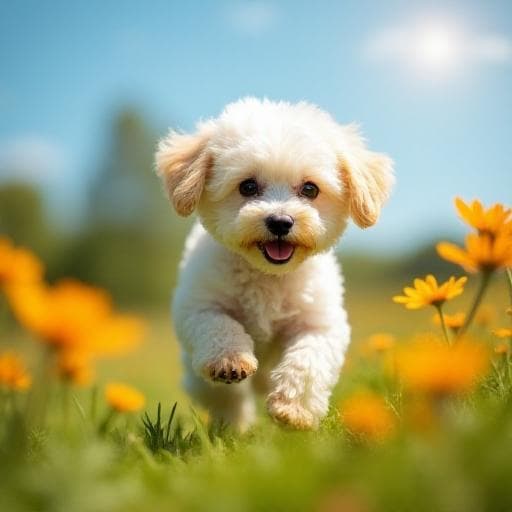 Dog named Cream Puff