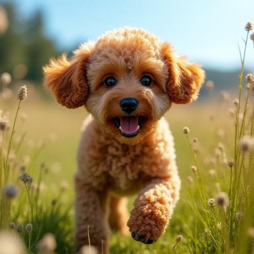 Dog named Curly