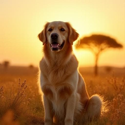 Dog named Dakarai