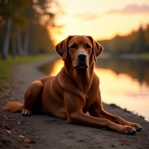 Dog named Dakota