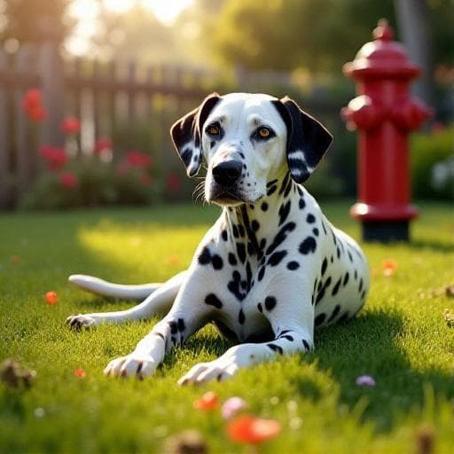 Dog named Dalmie