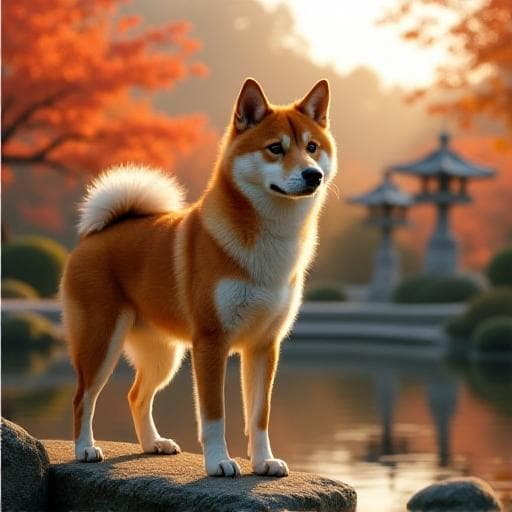Dog named Dashi