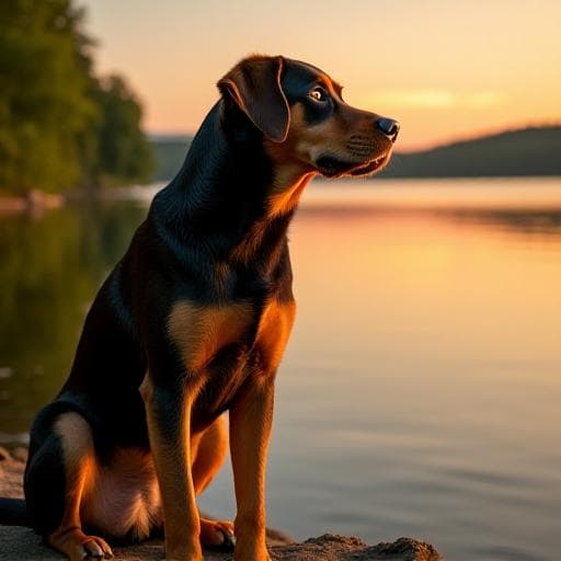 Dog named Deshi