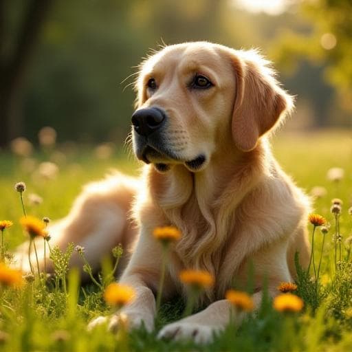 Dog named Djalie