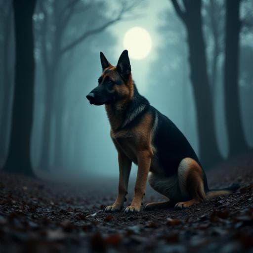 Dog named Enigma