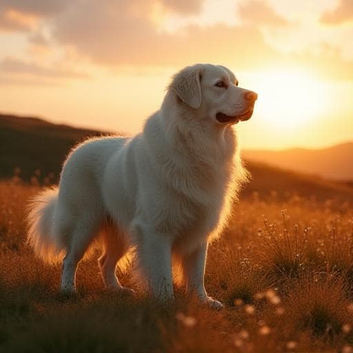 Dog named Falcor