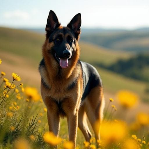 Dog named Faris