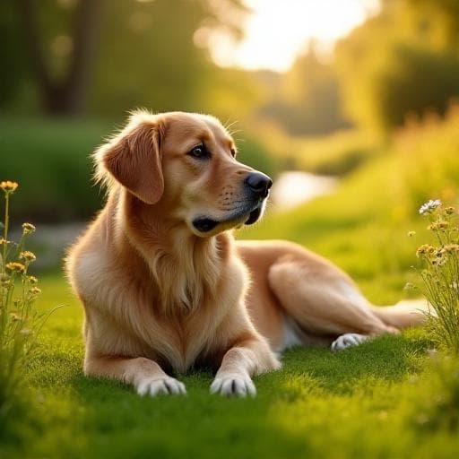 Dog named Fletch