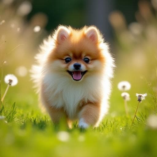 Dog named Fluffay